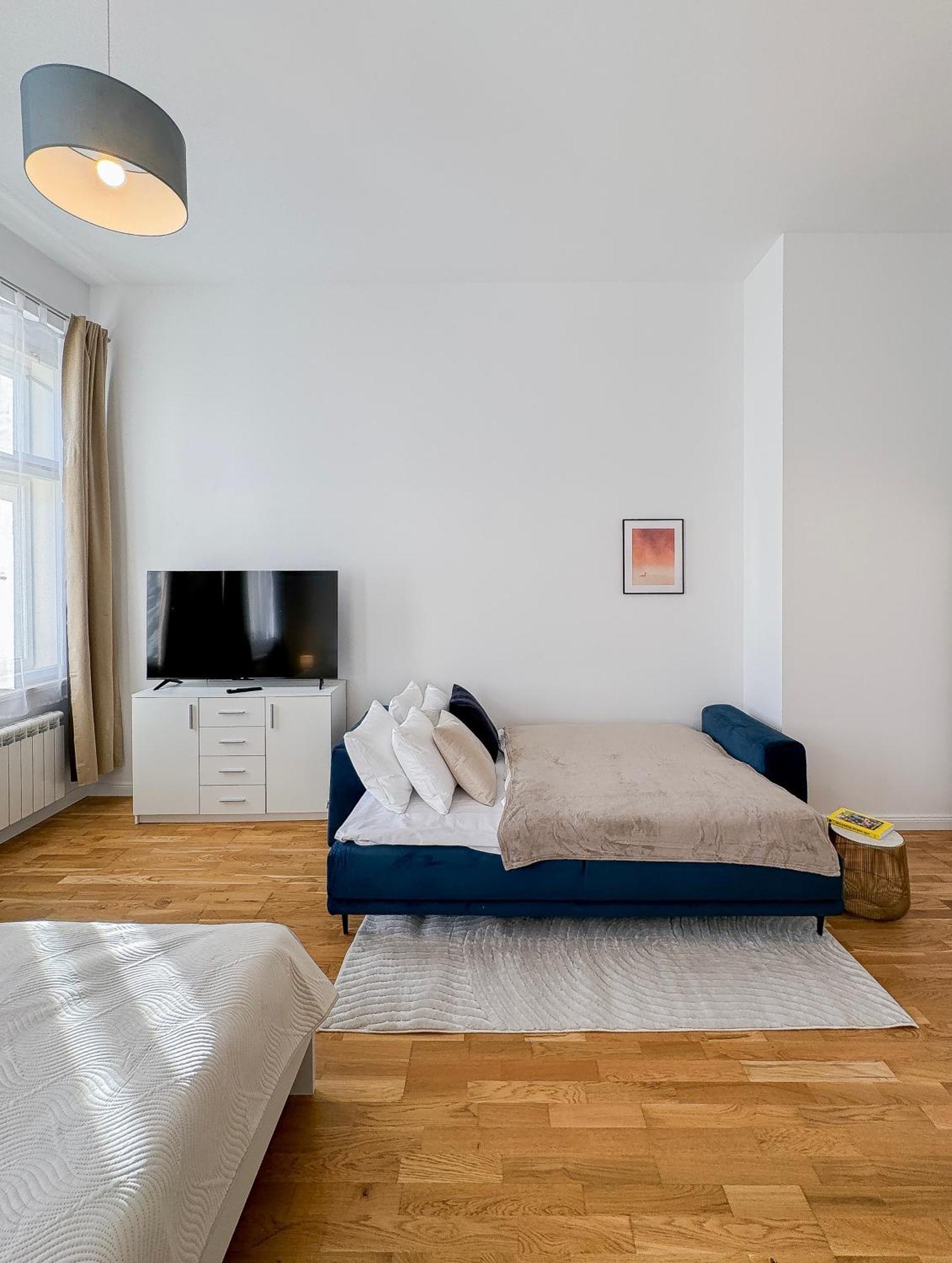 Turnkey I Wenceslas Square Apartments Prag Rum bild