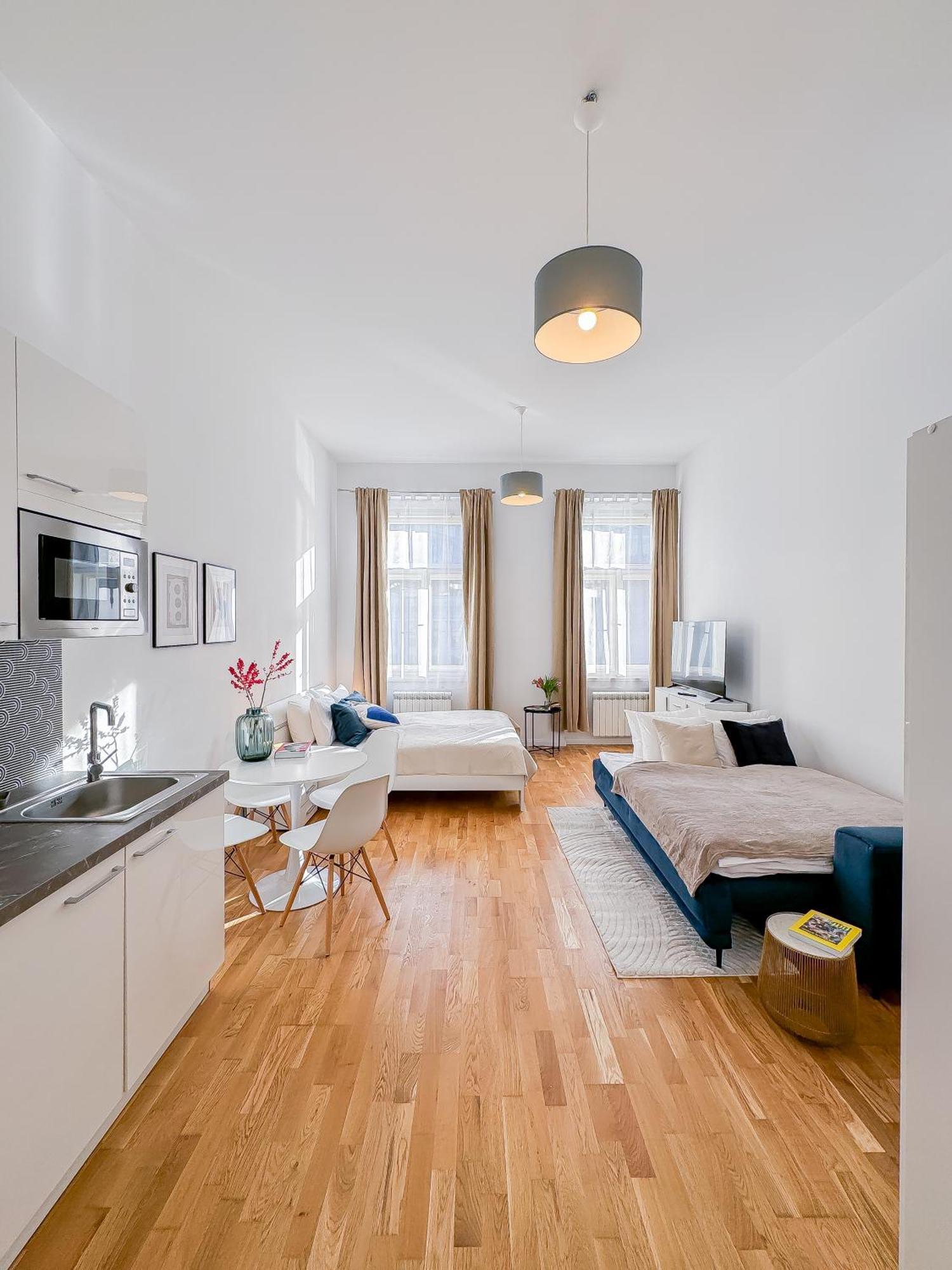 Turnkey I Wenceslas Square Apartments Prag Exteriör bild